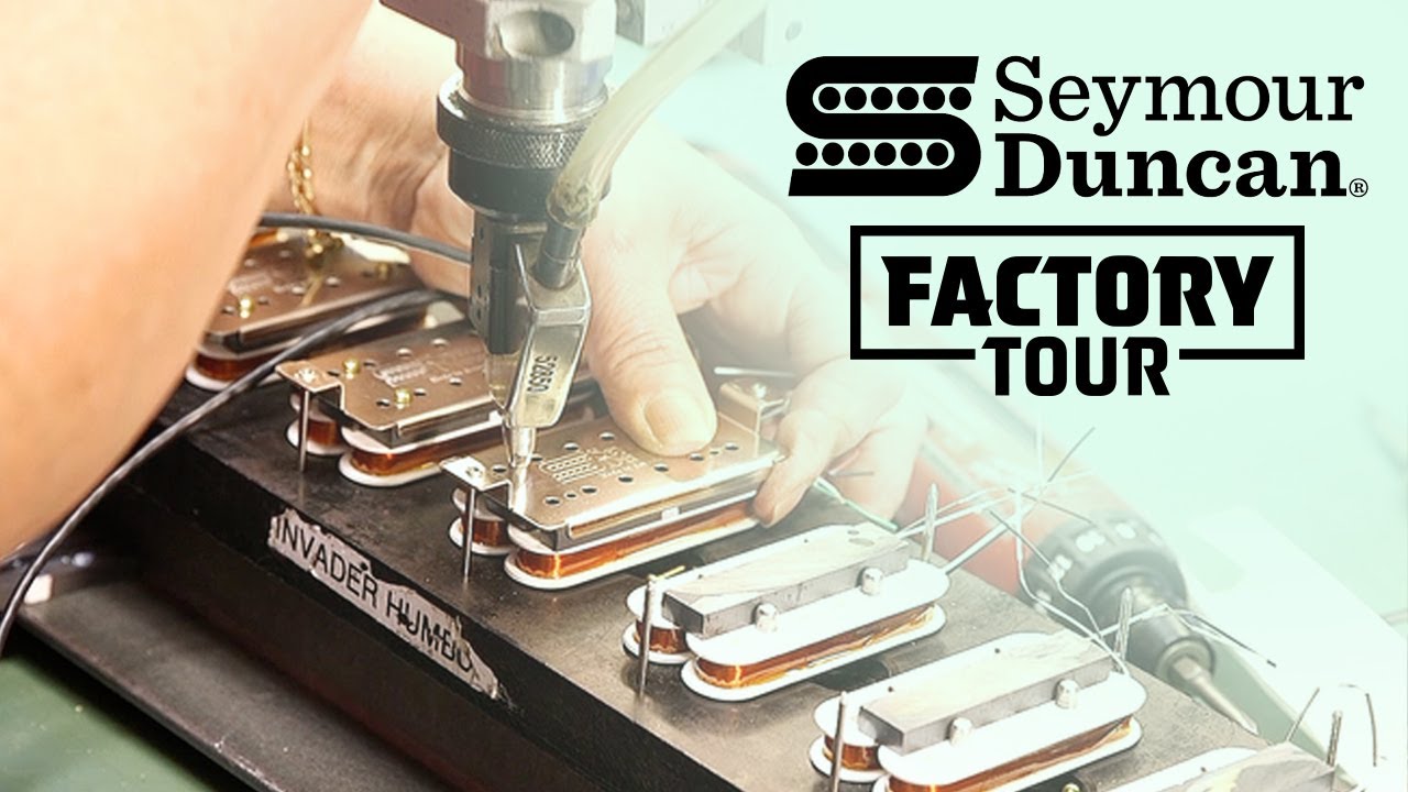 Making Guitar Pickups with Seymour Duncan | Factory Tour