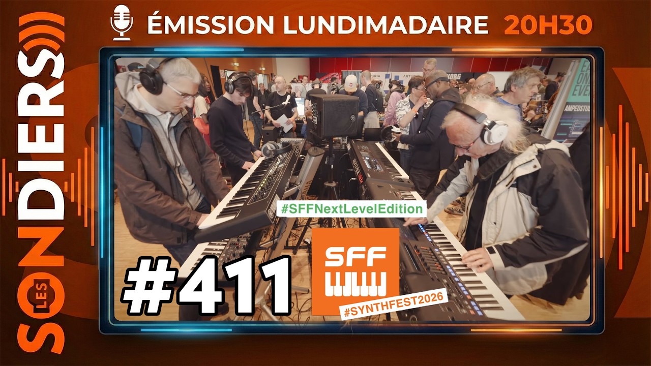 Emission  live #411 (ft. Synthfest France)