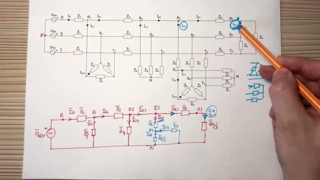Tema 5: Circuitos trifásicos (obtención del circuito monofásico equivalente)