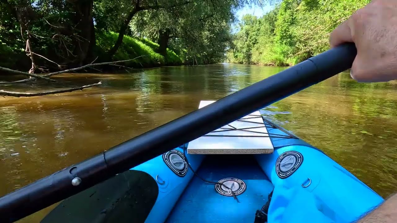 Mit dem Kajak auf der Schussen bis zum Bodensee