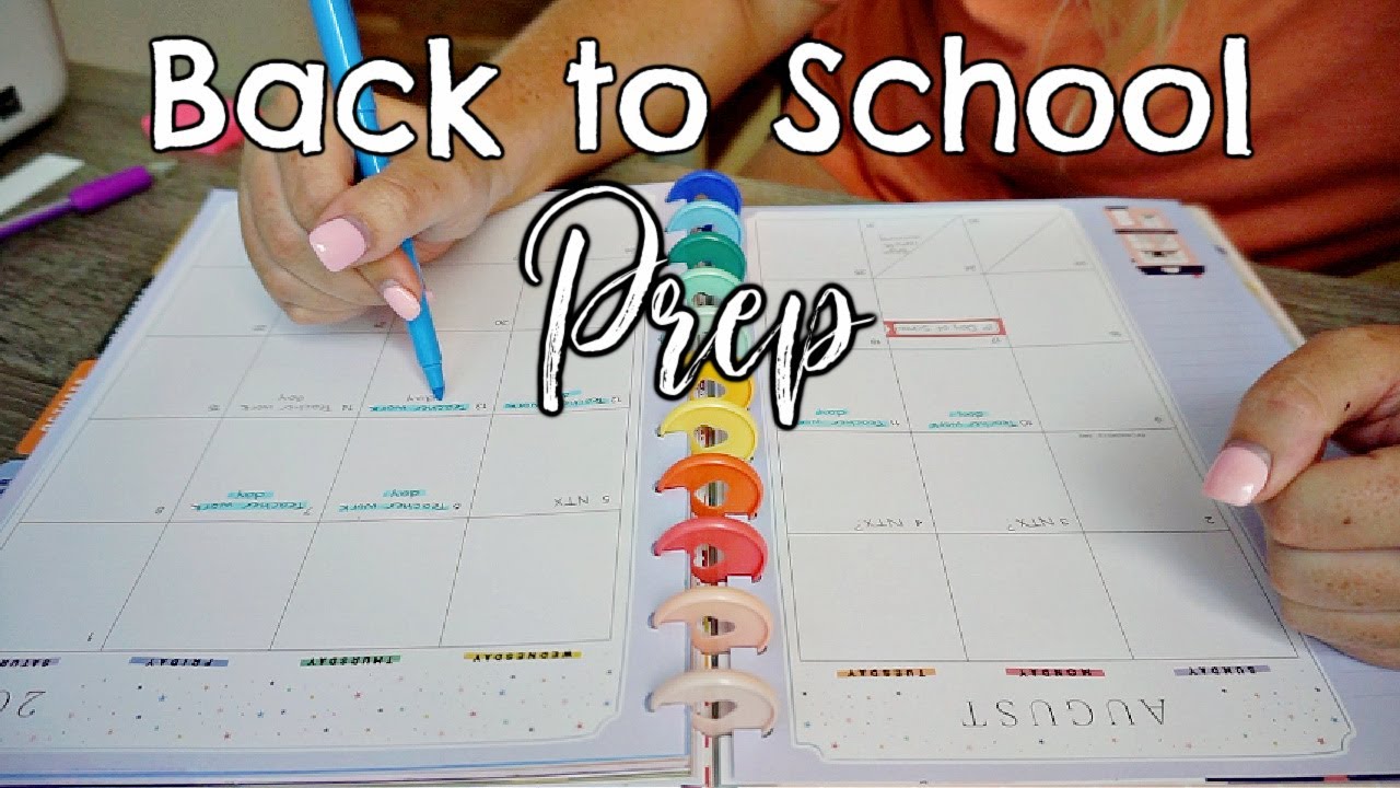 SETTING UP MY PLANNER & PREPPING FOR SCHOOL || Kindergarten Teacher