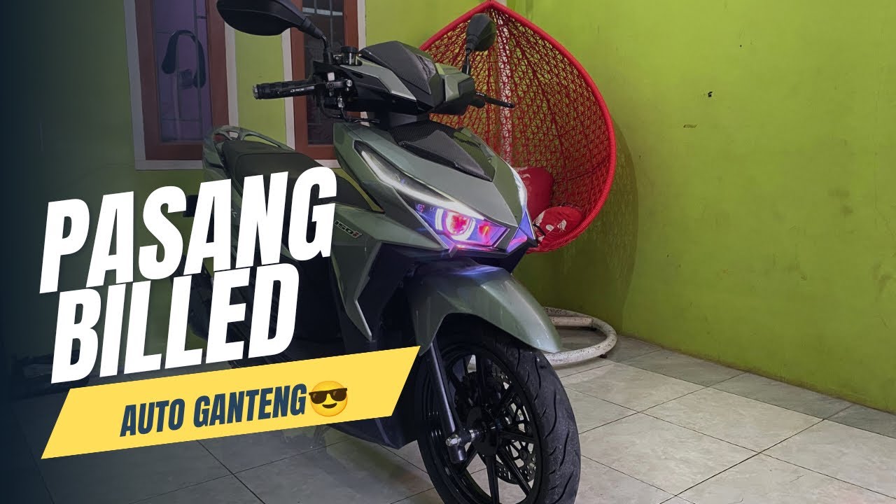 PASANG BILLED DI VARIO!!! AUTO GANTENG