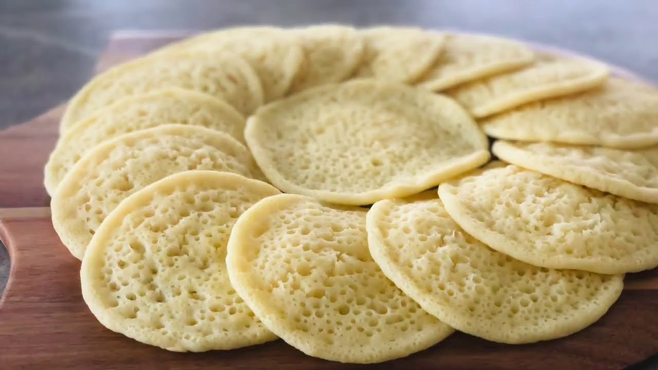 How To Make Easy Moroccan Pancakes -BAGHRIR-