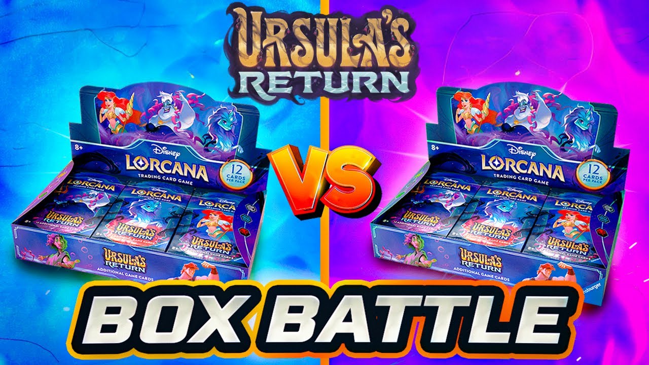 Which Lorcana Box Will Win? | Ursula's Return Booster Box Opening