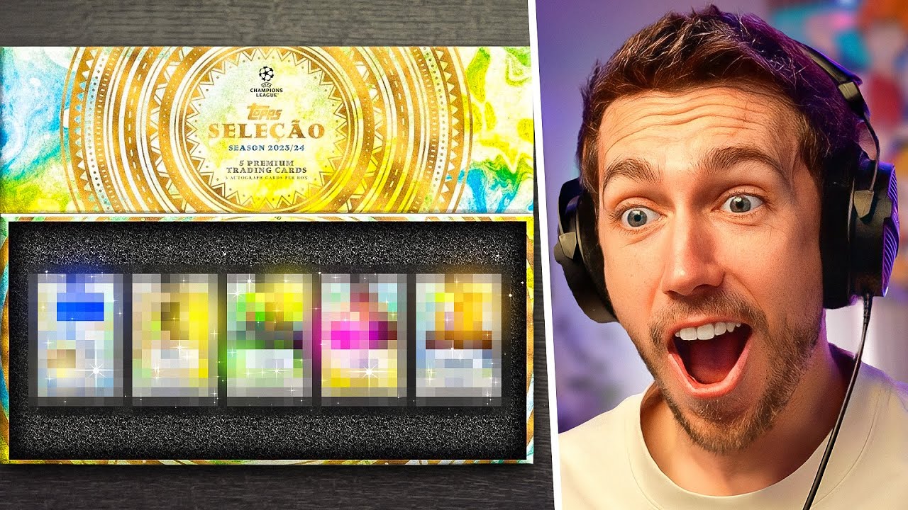 Every Card is an AUTOGRAPH! $1000 Brazil Only Football Box