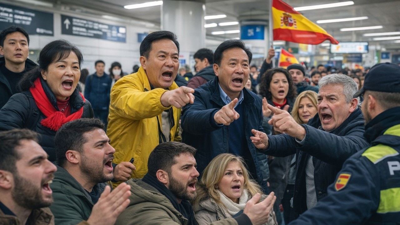 Turistas insultan a españoles en Atocha Luego ocurre algo inesperado que los deja mudos