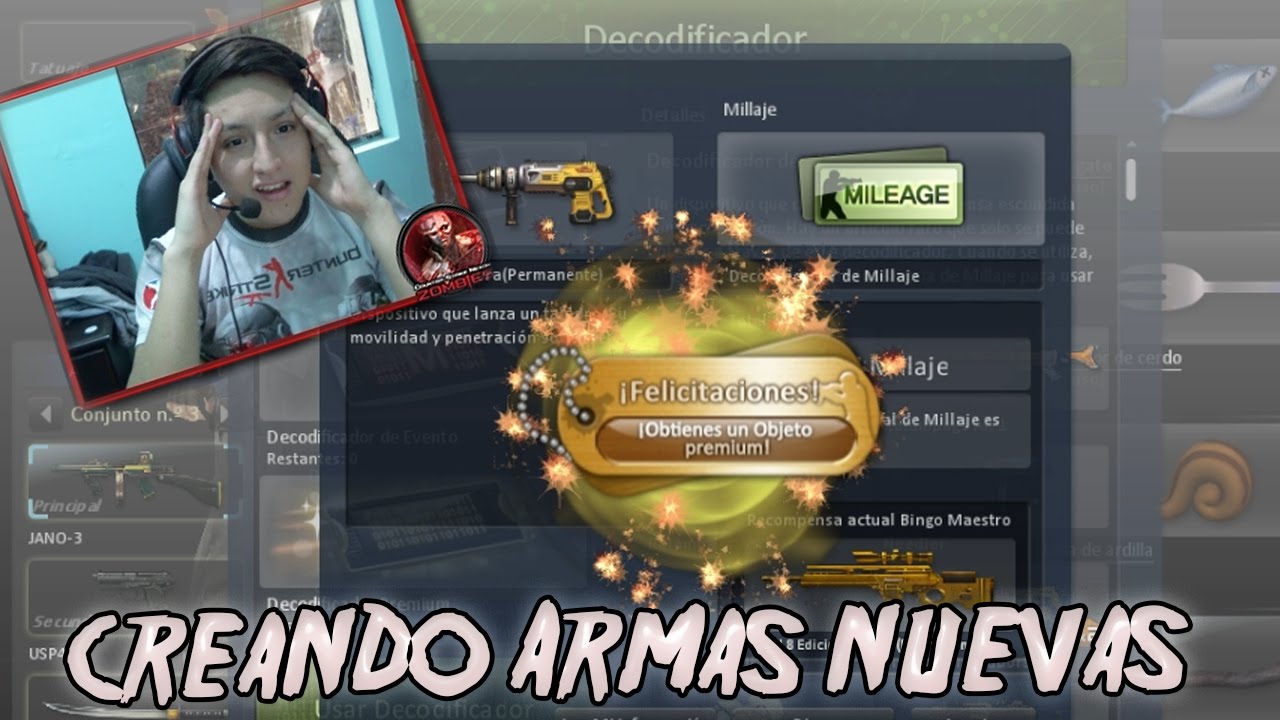 CS: Nexon Zombies - Crafteando Armas y Abriendo Decodificadores #2