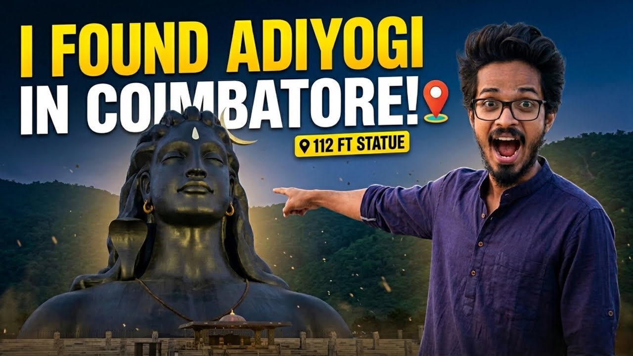 Adiyogi, Coimbatore: World's Largest Bust Sculpture of Lord Shiva