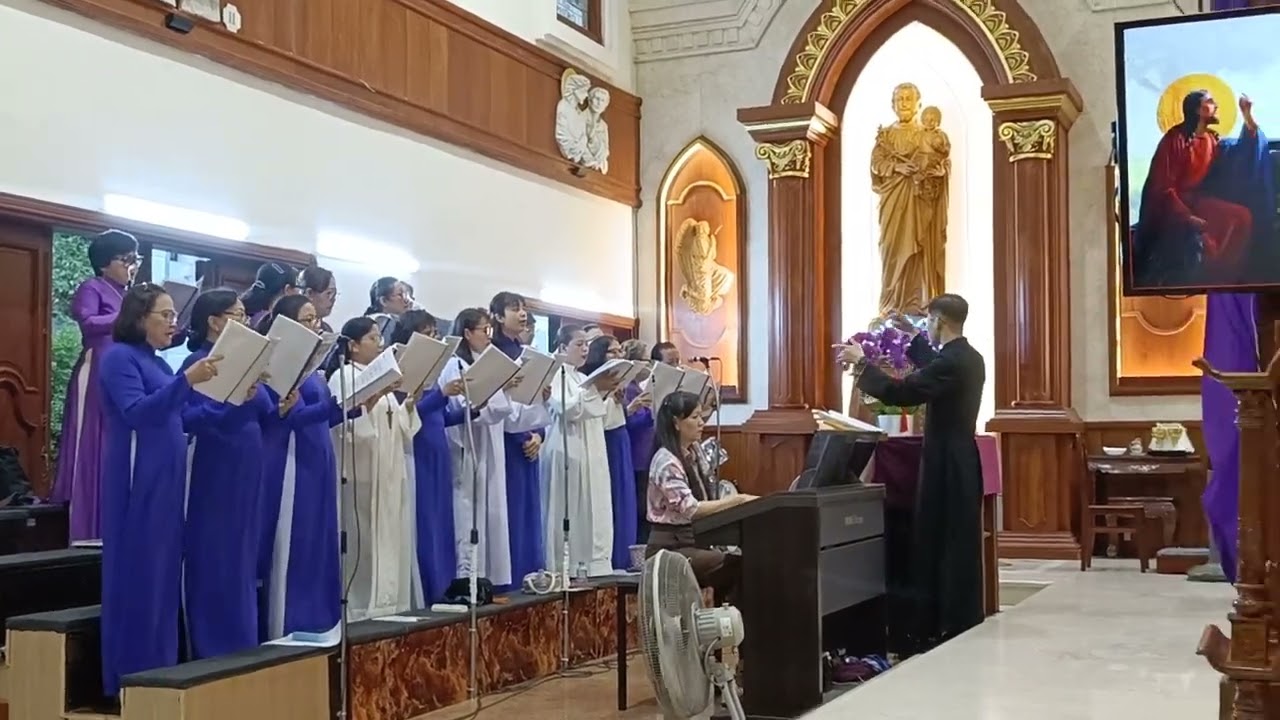 Thánh Ca | HƯỚNG NHÌN CHÚA ( Viết Chung) CĐ.MONICA #gxbuiphat#giaohattandinh#tgpsaigon 