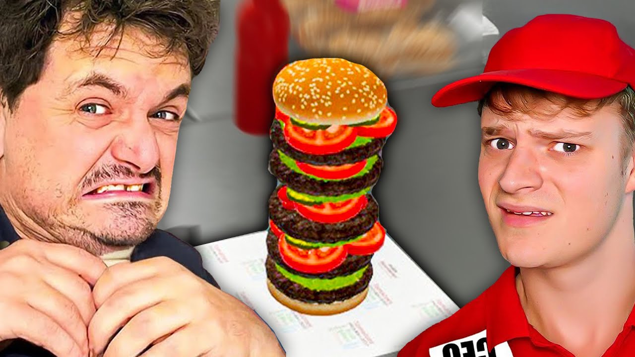 Jeg lavede den forkerte burger i vores Burgerbar..
