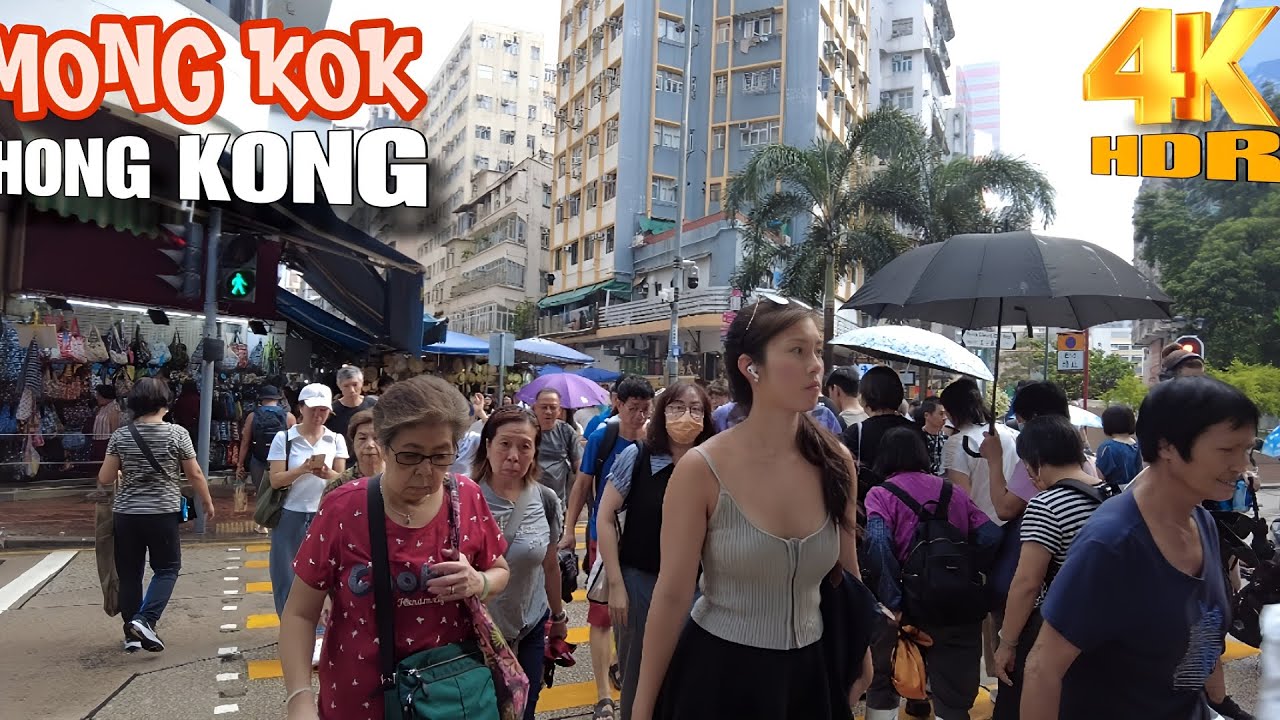 📍Hong Kong Walking Tour Mong kok | Hong Kong's Most Popular Street Market 
