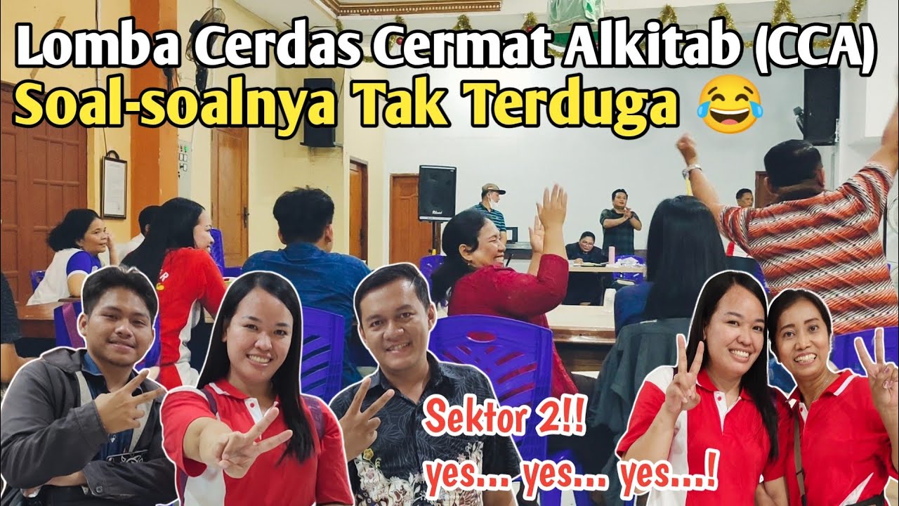 GPP JUARA 2! LOMBA CERDAS CERMAT ALKITAB (CCA) HKBP Lontar | Banyak Soal Tak Terduga‼️