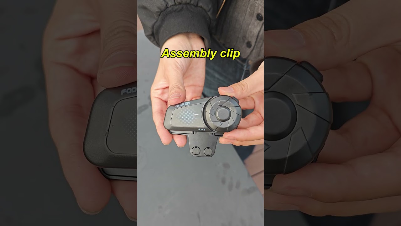 Fodsports FX-S | Bluetooth Intercom for 2 Riders