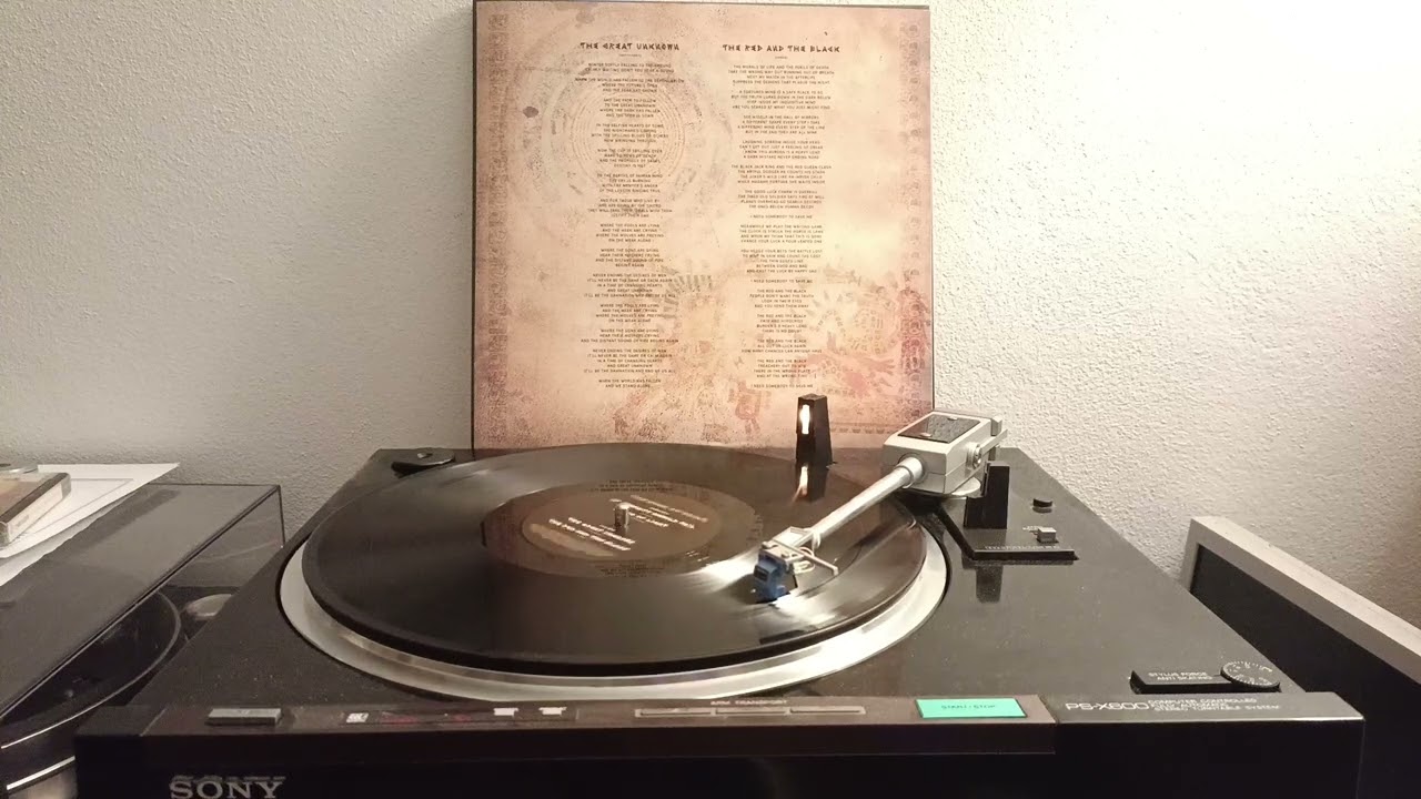 SONY PS-X600 playing IRON MAIDEN 