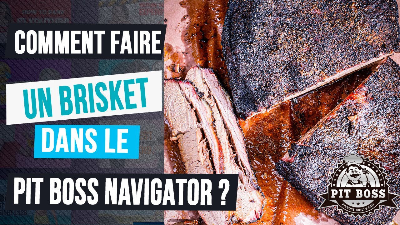 Brisket au barbecue à pellet