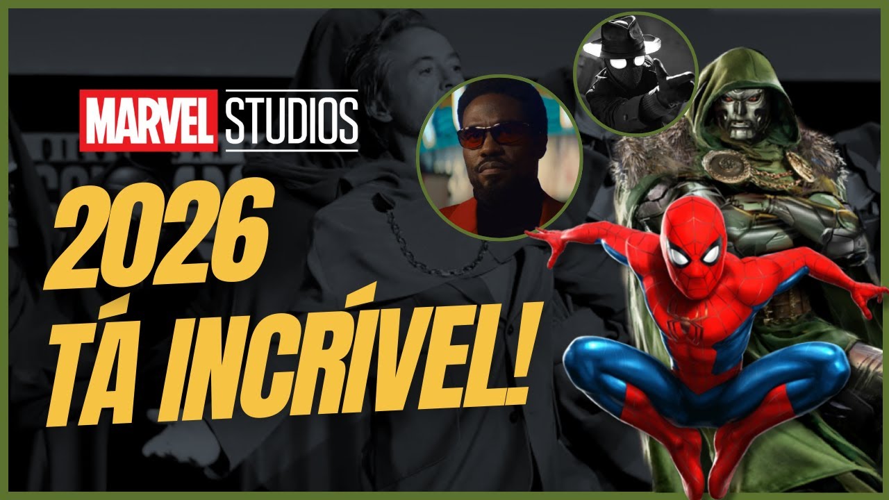 TODOS OS FILMES E SÉRIES DA MARVEL EM 2026 + Expectativa