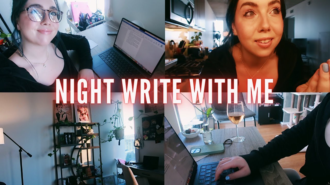 Night Write With Me // getting to the end of the draft