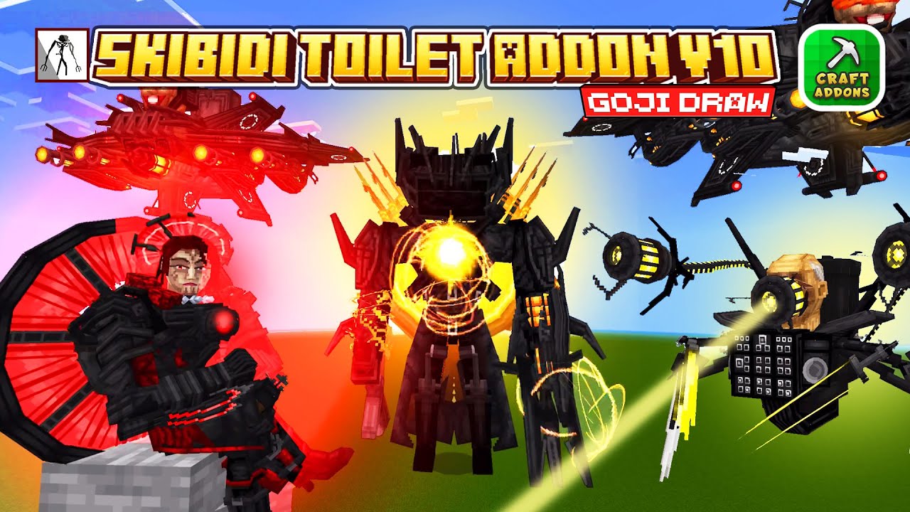 The Watchman of Doom Appears! SKIBIDI TOILET ADDON V10