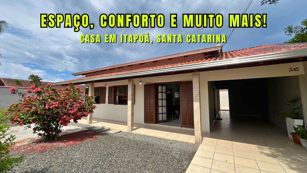 INDISPONÍVEL - Oportunidade Única: Casa com Suíte Externa! Itapoá, Santa Catarina!