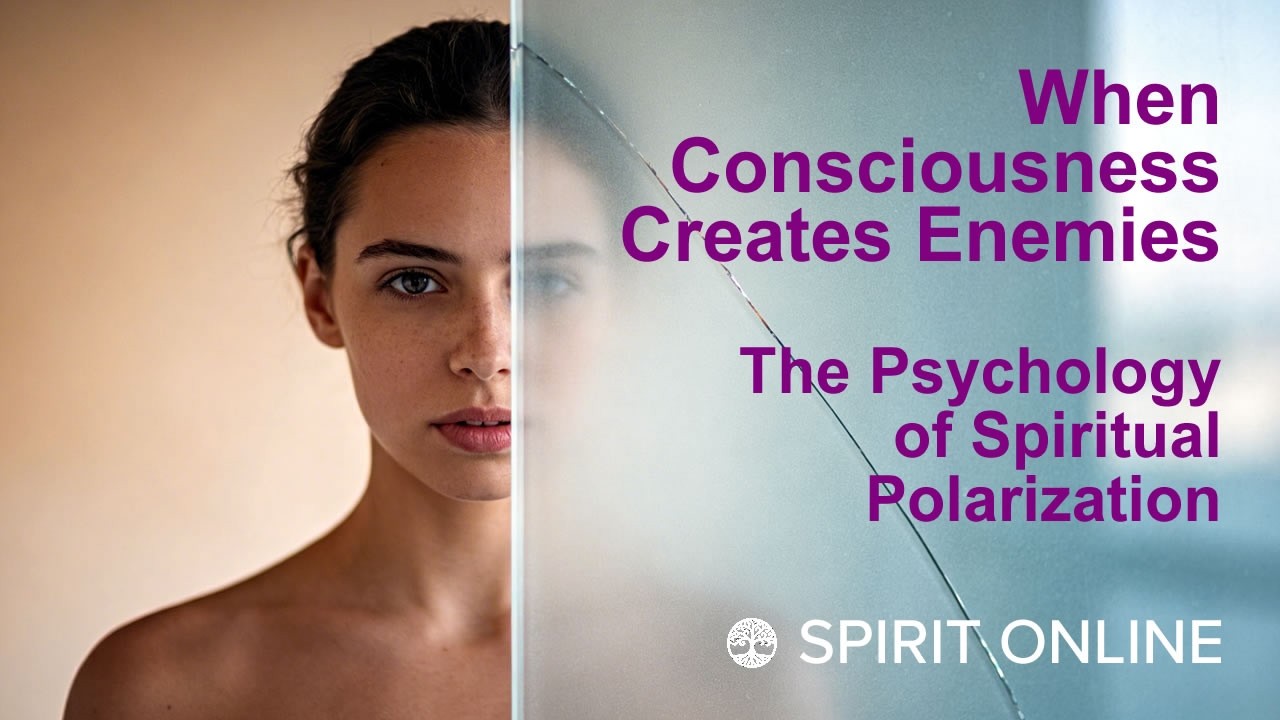 Why do spiritual communities sometimes create enemies?