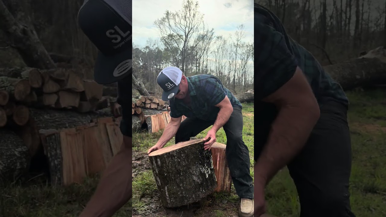 Red Oak #firewood #oak #fyp #stihl