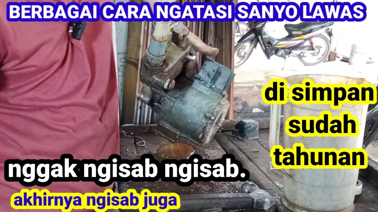 Cara ngatasi pompa air yg mbandel nggak ngisep2. Semua sudah di ganti.. 