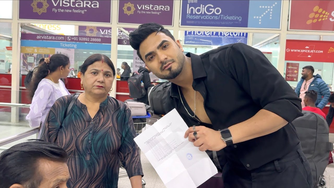 Flight walon ne scam kr diya airport pr😅
