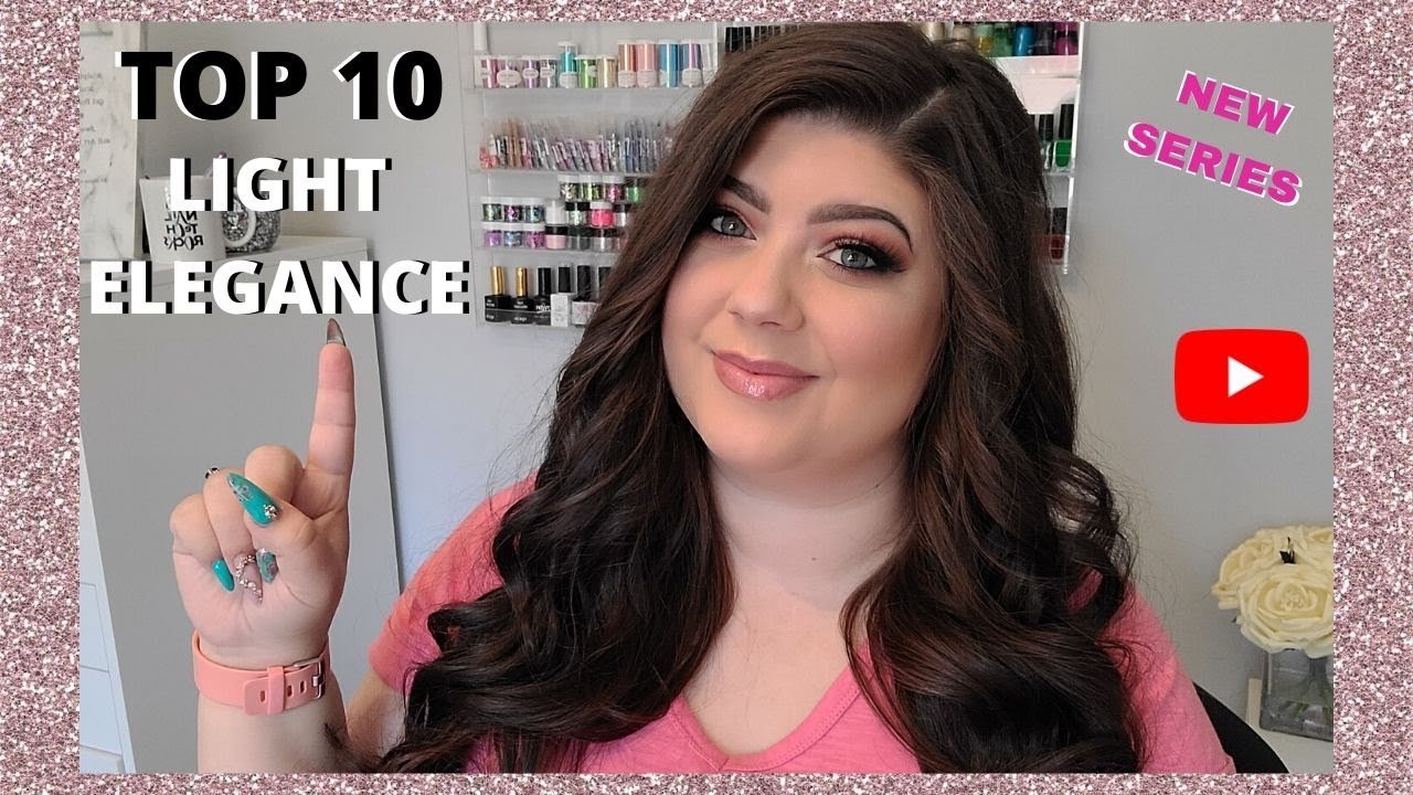 LIGHT ELEGANCE GEL: MY TOP 10 SOLIDS AND GLITTERS YOU SHOULD BUY