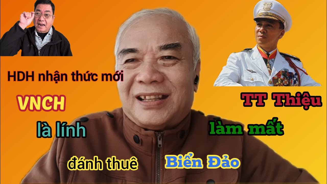 Hoàng Duy Hùng nhận thức mới về VNCH và TT Nguyễn Văn Thiệu?