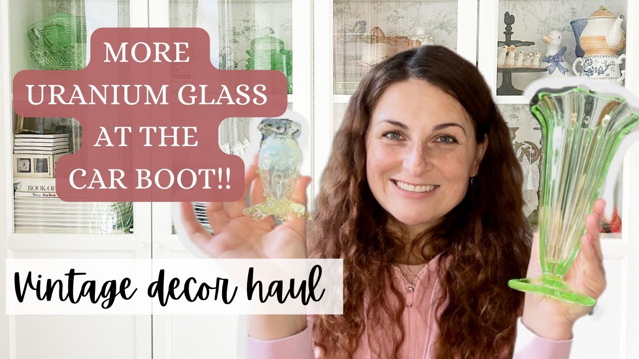 Thrifting for vintage home decor | Car boot sale haul | Vintage reseller UK - Angela’s Vintage Shop