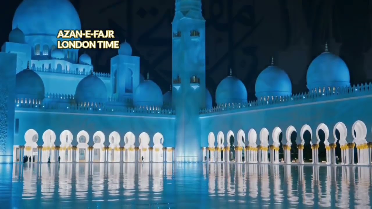 Sehri time and after Azan-e-Fajr TVONE UK with (New Style Version) in February 2026