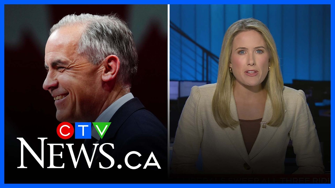 Либералы уверенно победили на трёх федеральных довыборах | CTV National News за понедельник, 31 а...