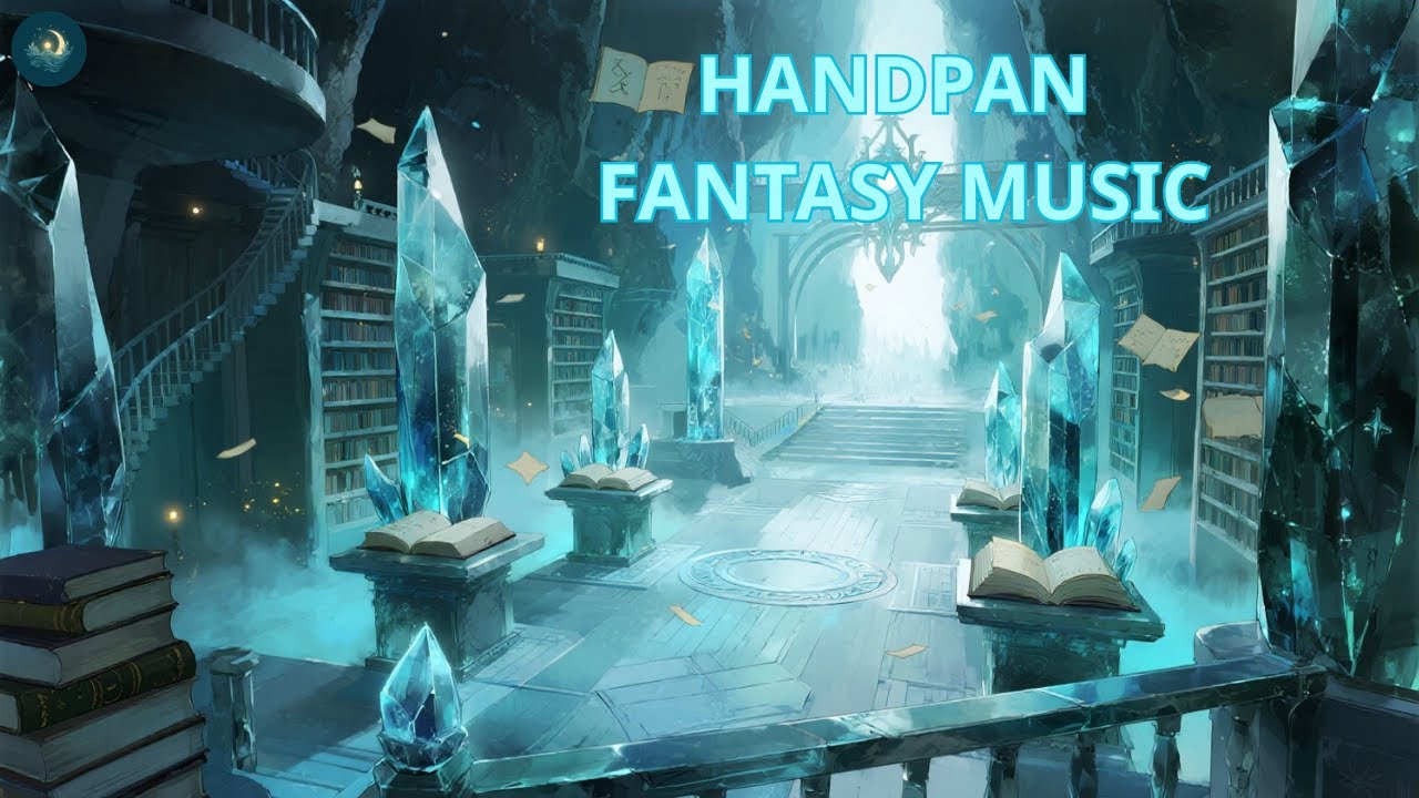 Handpan Fantasy Music | AUREA Chapter 7: Luminous Crystal Archive 💎 Whispering Pages