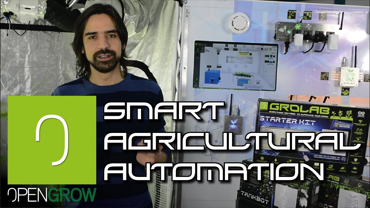 Open Grow in 60 seconds - Smart Agricultural Automation
