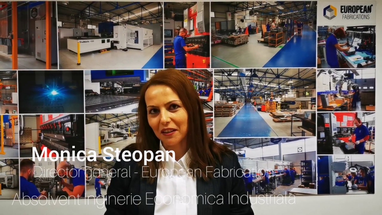 Monica Steopan - European Fabrication  - Inginerie Economica Industriala Cluj