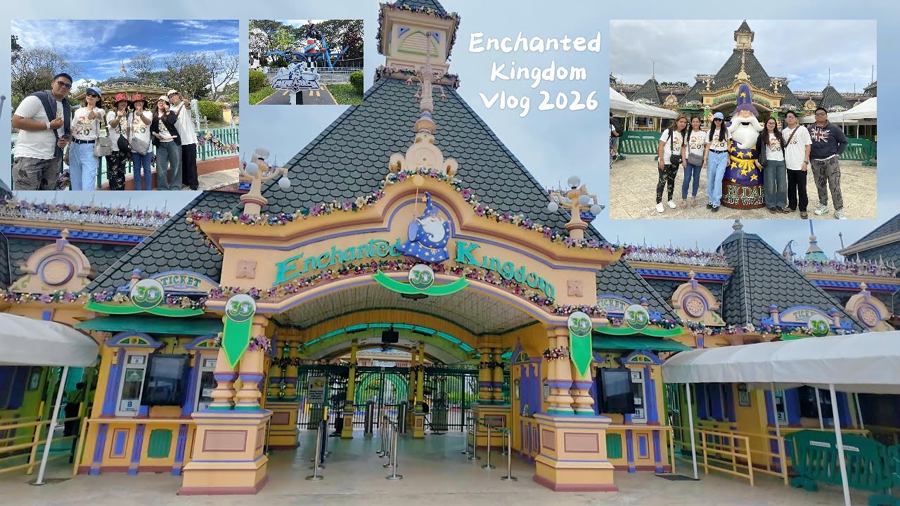 Enchanted Kingdom Vlog 2026