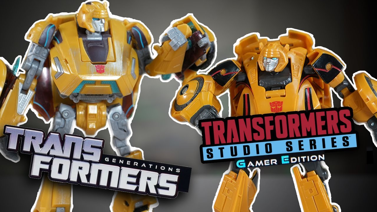 Transformers BUMBLEBEE WFC Studio Series Gamer Edition | In-Depth Comparison & Review