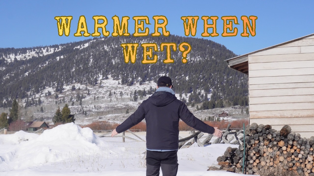 WARMER WHEN WET: Why Wool Beats Down Every Time