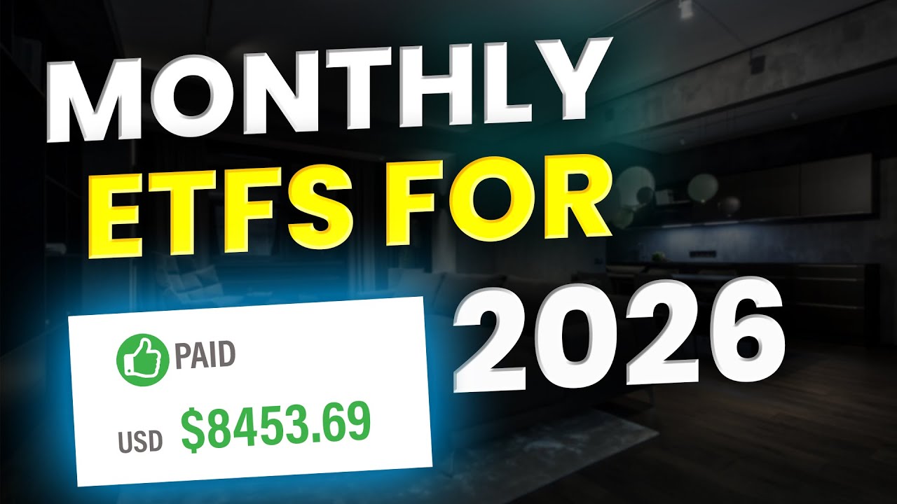 Всего 5 ежемесячных дивидендных ETF, которые вам понадобятся в 2026 году