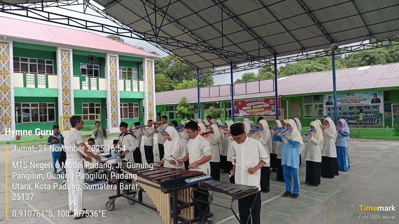 Lagu Hymne Guru oleh Tim Drumband Gema Tata Gemilang #hymneguru #gematatagemilang #mtsn6kotapadang 