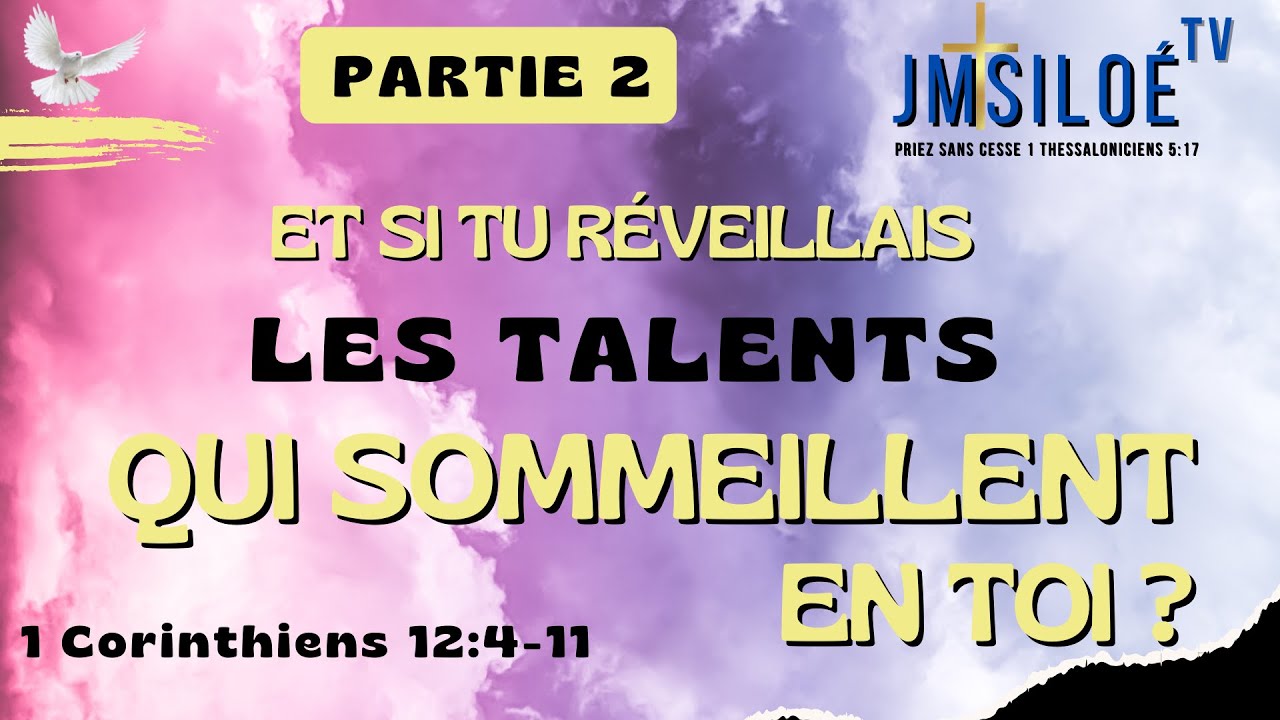 JMSiloé | Et si tu réveillais les talents qui sommeillent en toi?_Partie 2|1 heure de prière intense