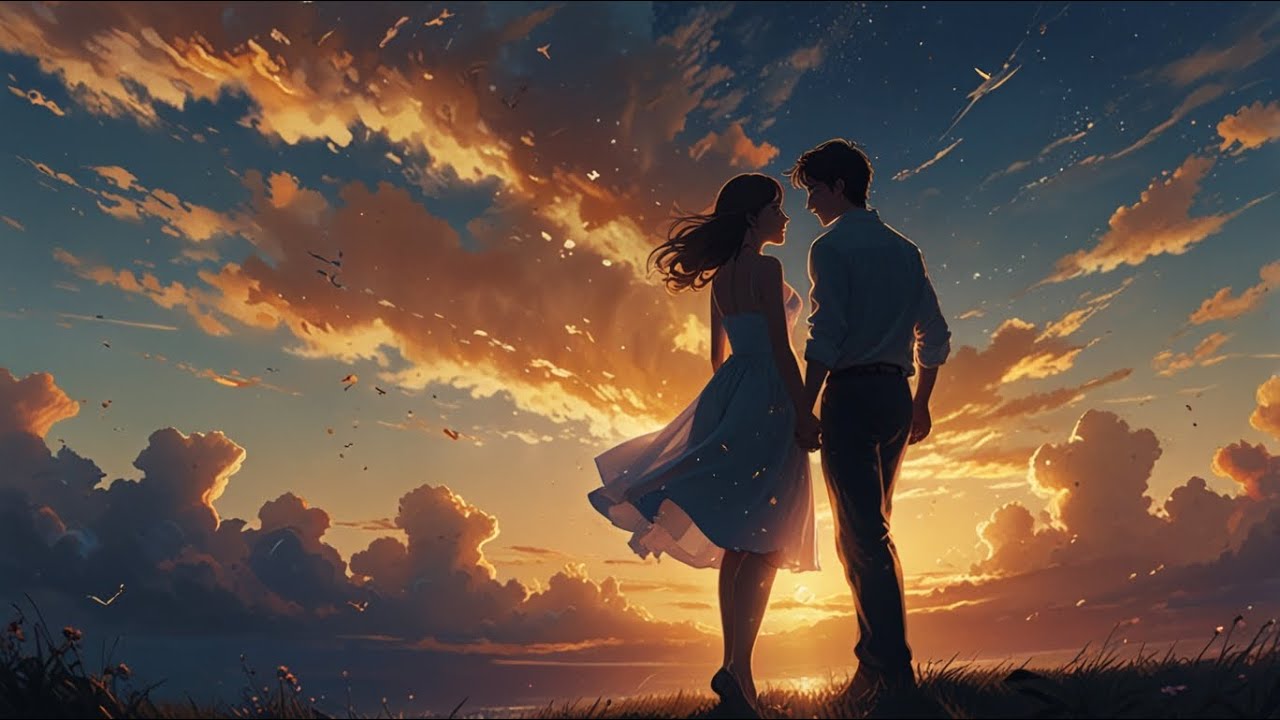 Adrift in the Azure Sky ☁️✨ | A Dreamy Lofi Love Song for Soaring Hearts 💙🎶