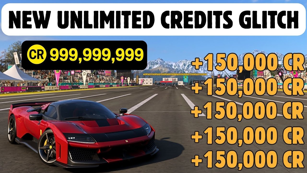 NEW Forza Horizon 6 Money Glitch(NOT CLICKBAIT)