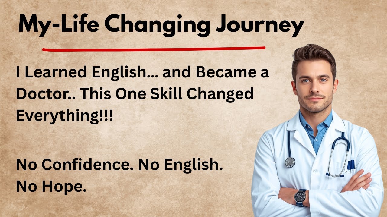 I Learned English, I Became a Doctor by Profession | Learn English | Listening Practice