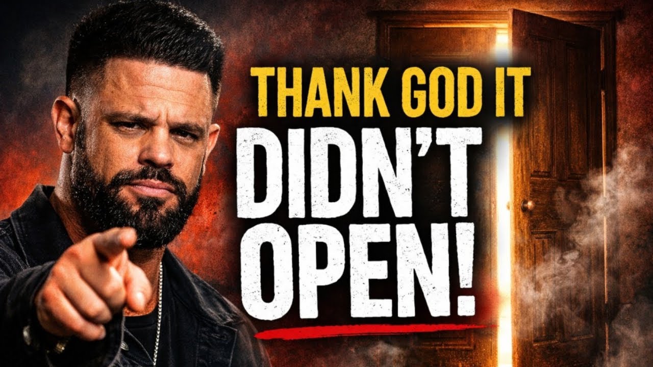 THANK GOD IT DIDN’T OPEN Steven Furtick Delivering A Powerful And Inspiring Message: