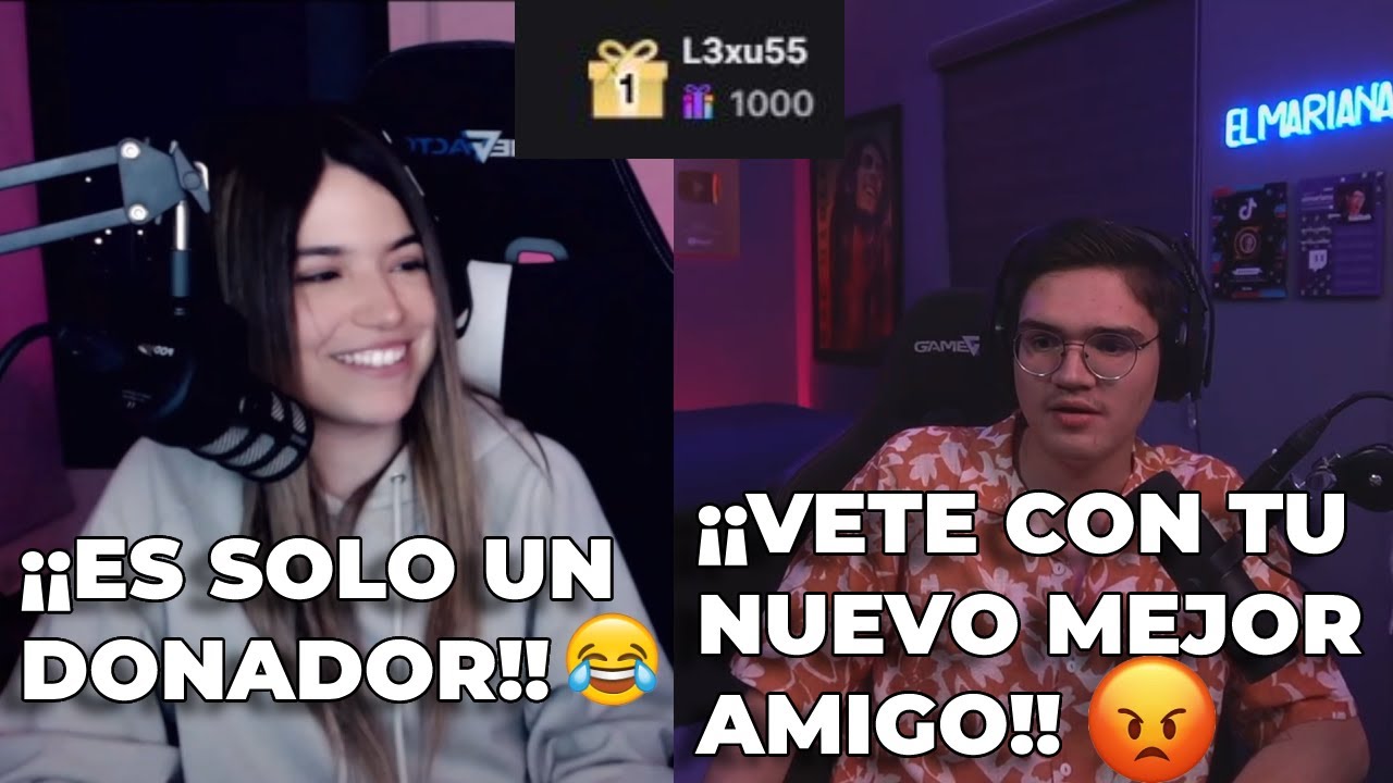 EL MARIANA SE PONE DRAMATICO Y TÓXICO CON RIVERS EN STREAM POR UN DONADOR *Celoso* 😂 | WARZONE