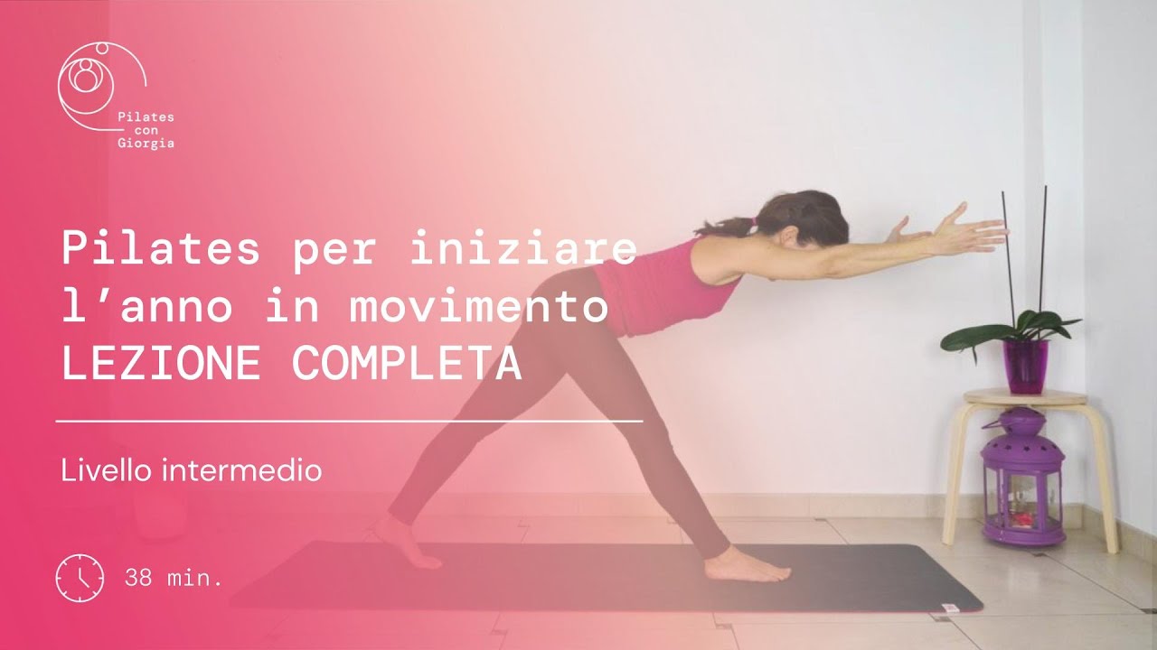 Pilates per iniziare l'anno in movimento | Lezione completa per tutto il corpo | 40 minuti