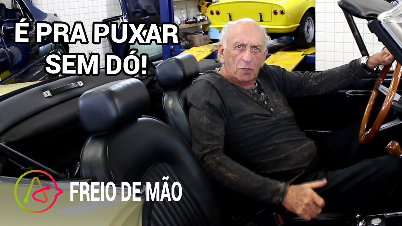 Nada de delicadeza: puxe o freio de m&atilde;o com for&ccedil;a!