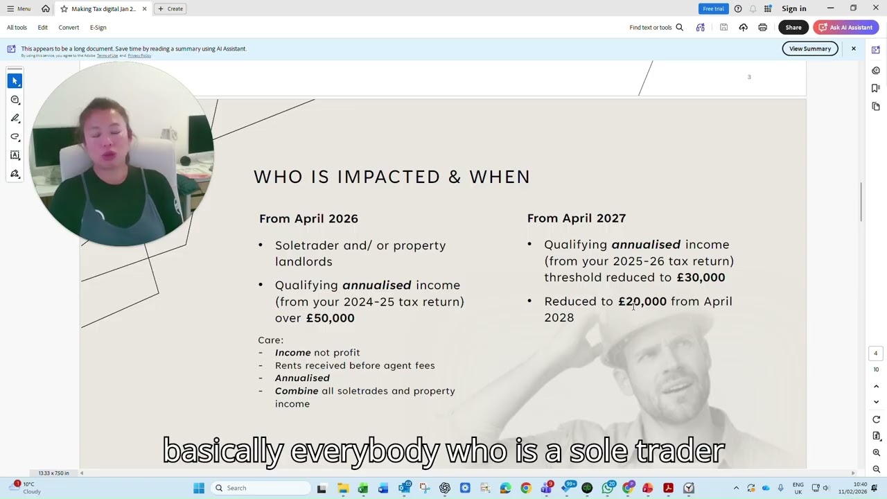 Making Tax digital for soletraders and landlords Explained