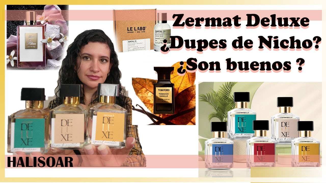 DUPES CATÁLOGO ZERMAT de Perfumes NICHO   | NUEVA Línea Delux | Comparativa y Reseña | Buenísimos